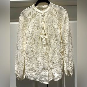 Spell & The Gypsy lace fringe blouse